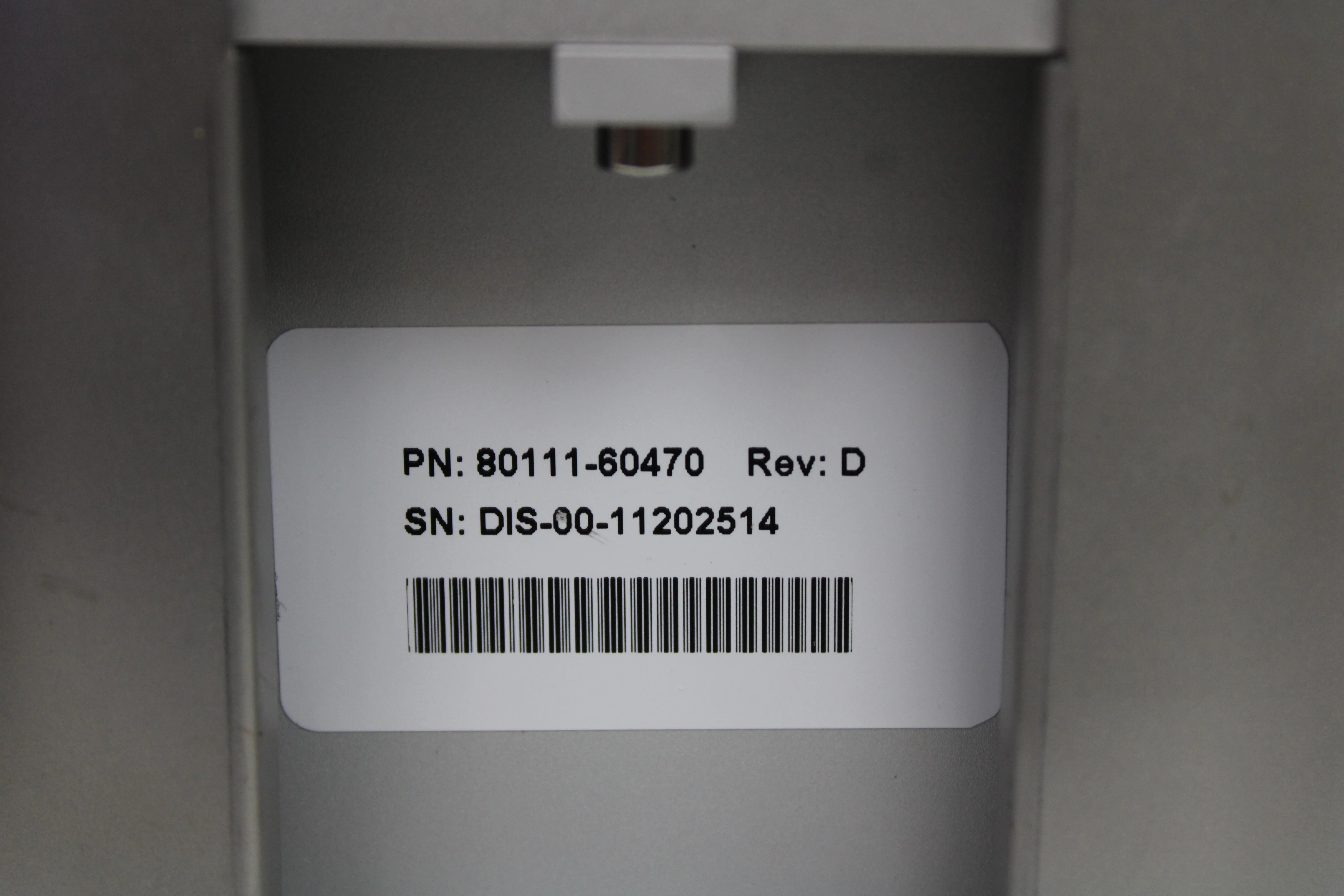 D.I.S. 80111-60470 Mass Spectrometry Accessory Good Used Condition Year 2020