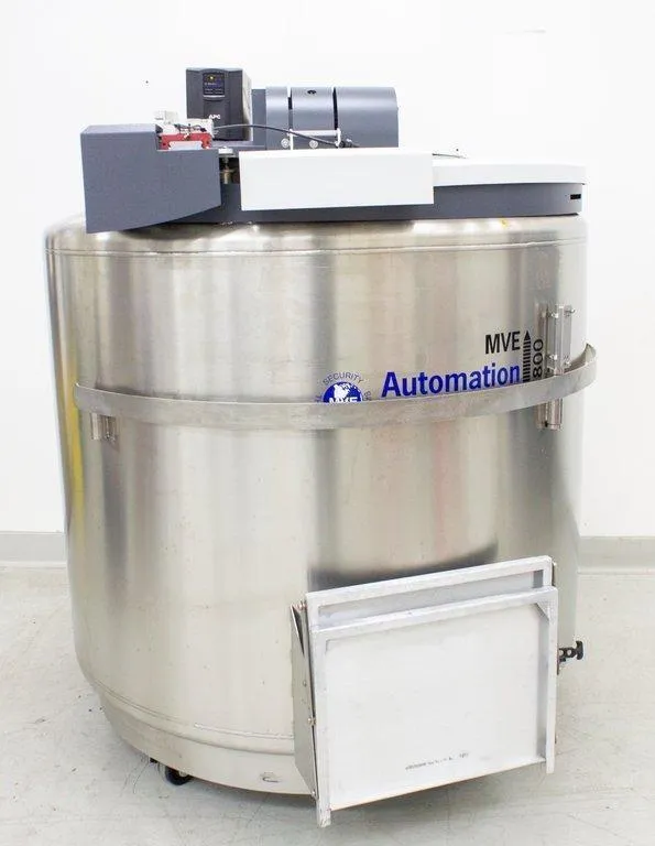 MVE BioStore III Cryo LN2 Automated Storage System -190C Freezer 252 Cryoboxes