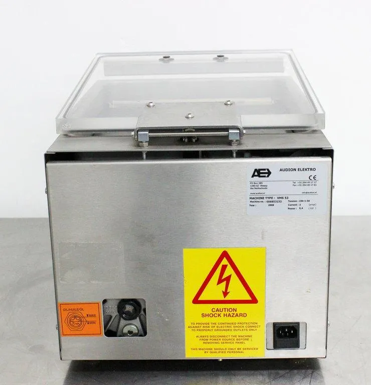 Audion VMS 53 Tabletop Vacuum Packager 8 m³/h Pump Durable and Compact