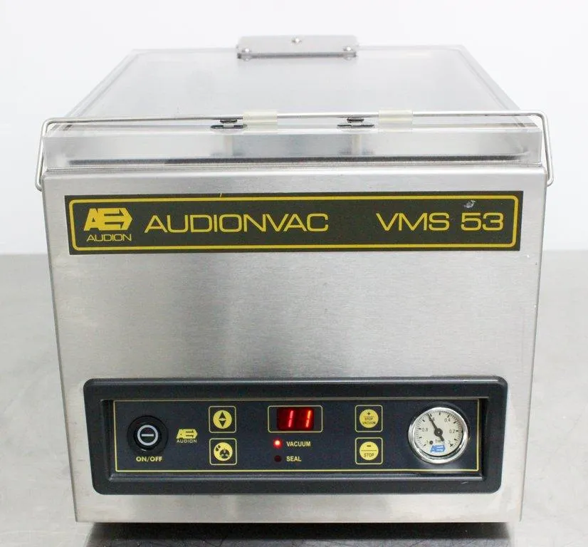 Audion VMS 53 Tabletop Vacuum Packager 8 m³/h Pump Durable and Compact