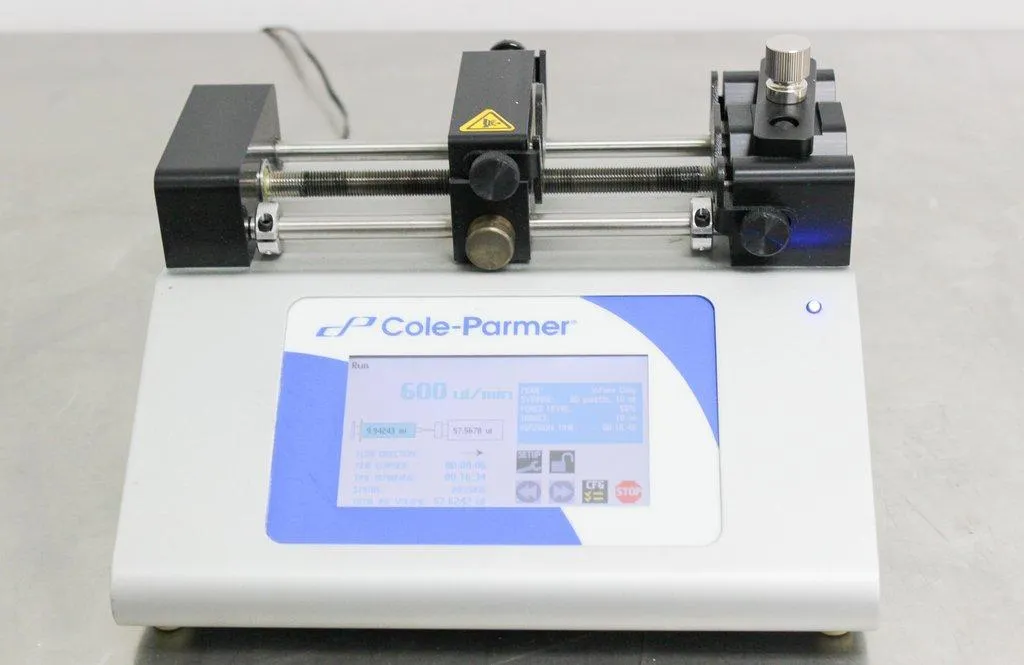 Cole Parmer Syringe Pump Cat #78-8111C Syringe Pump