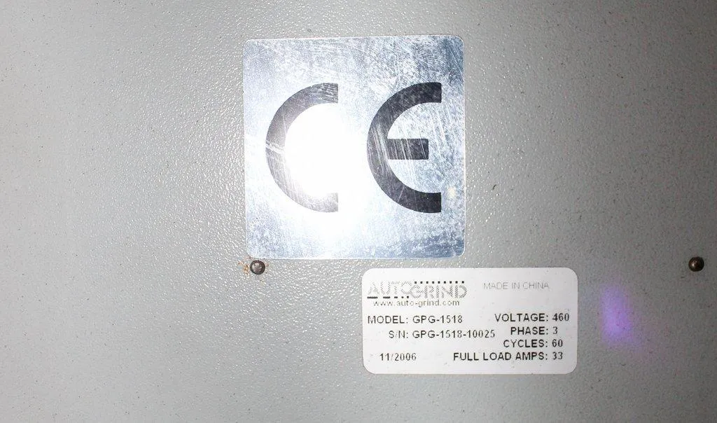 AutoGrind GPG-1518 Granulator