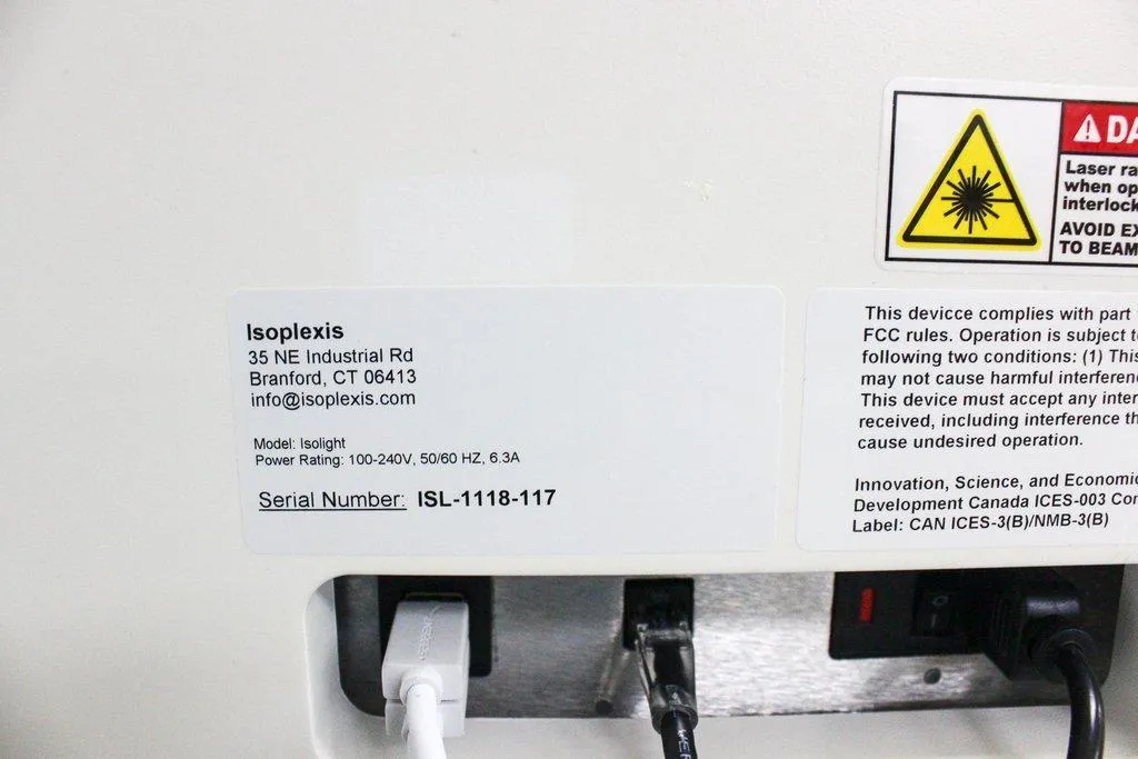 Isoplexis Isolight Cell Analyzer