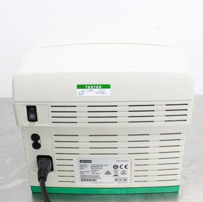 BIO-RAD T100 Thermal Cycler PCR Thermal Cycler