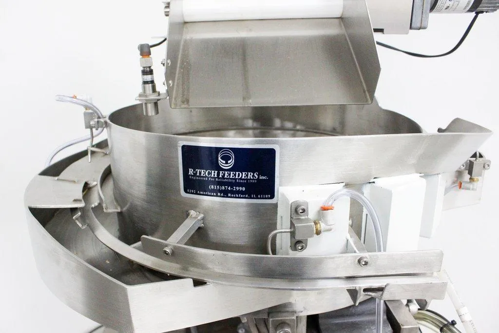 R-Tech Feeders 15-110AC-FC-B-H-CS Vibratory Bowl Feeder