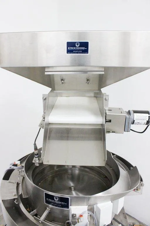 R-Tech Feeders 15-110AC-FC-B-H-CS Vibratory Bowl Feeder