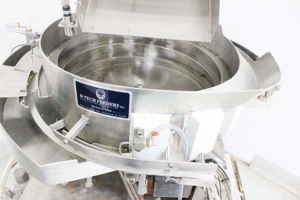 R-Tech Feeders 15-110AC-FC-B-H-CS Vibratory Bowl Feeder