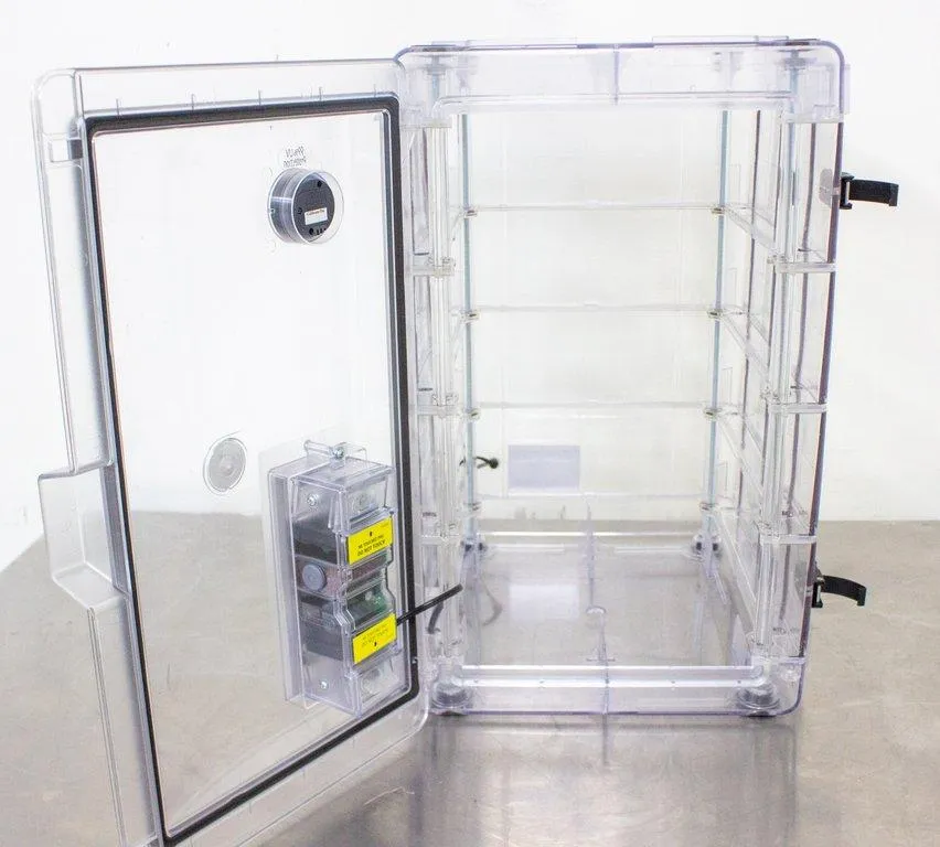 SP Bel-Art Secador Vertical Profile Clear 4.0 Auto-Desiccator Cabinet; 120V, 1.9 cu. ft.