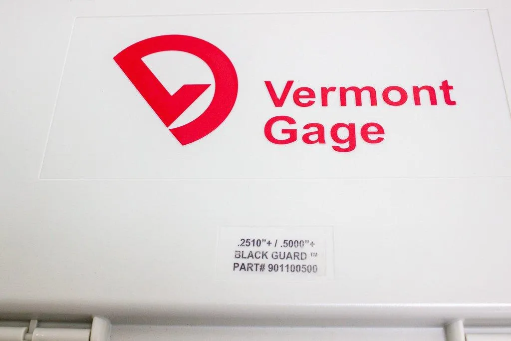 Vermont Gage 901100500 Standard Class ZZ Black Guard Pin Gage Set