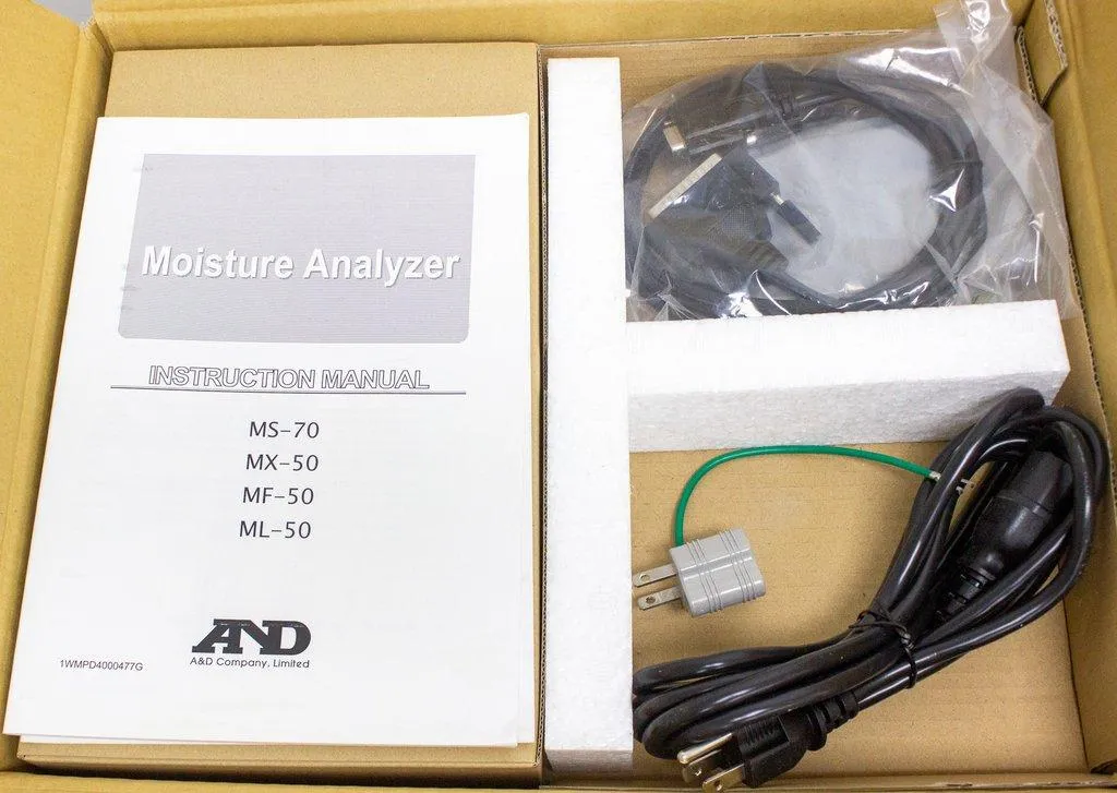 A&D Weighing MS-70 Moisture Analyzer (NEW)
