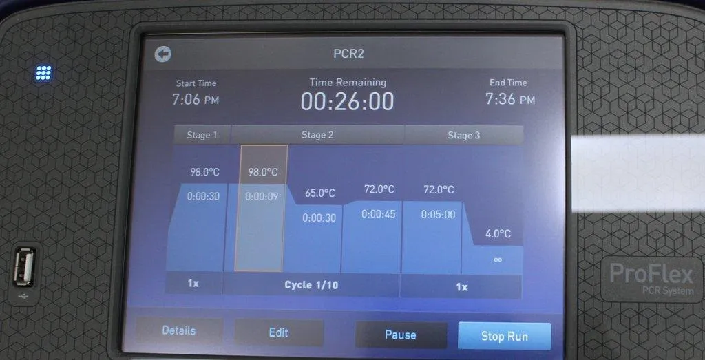 ABI ProFlex PCR Thermal Cycler 96-Well Interchangeable Blocks 2016