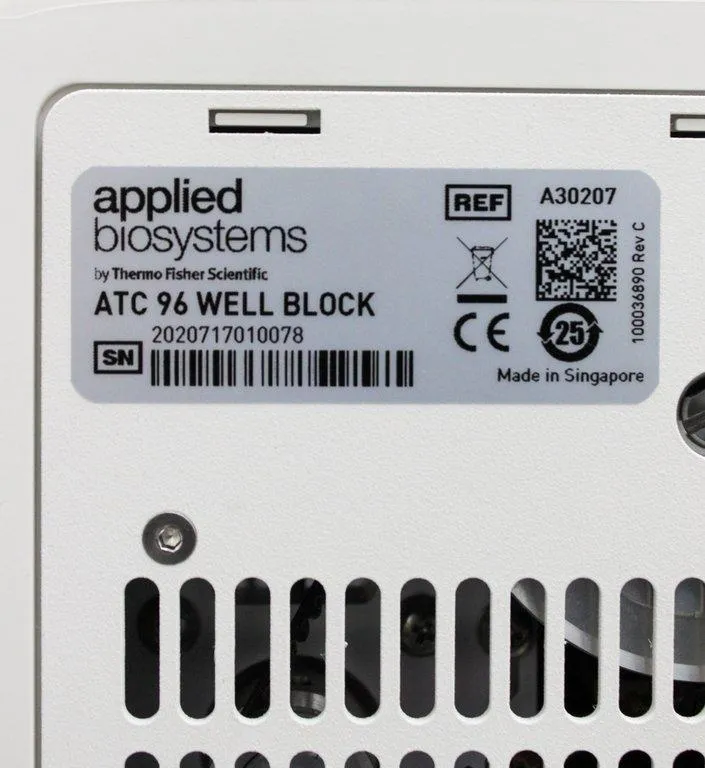 ABI A30207 Thermal Cycler 96-Well 0.2mL PCR Thermal Cycler 0-105C