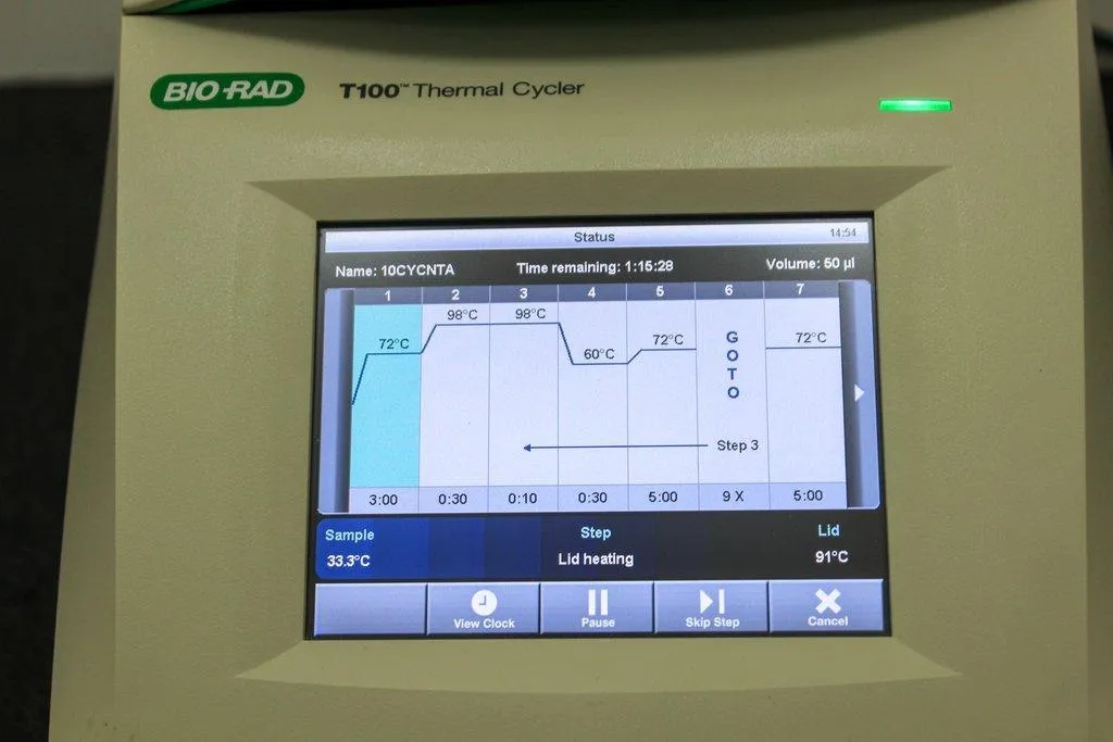 BIO-RAD T100 PCR Thermal Cycler Molecular Biology 100V-240V 50/60Hz