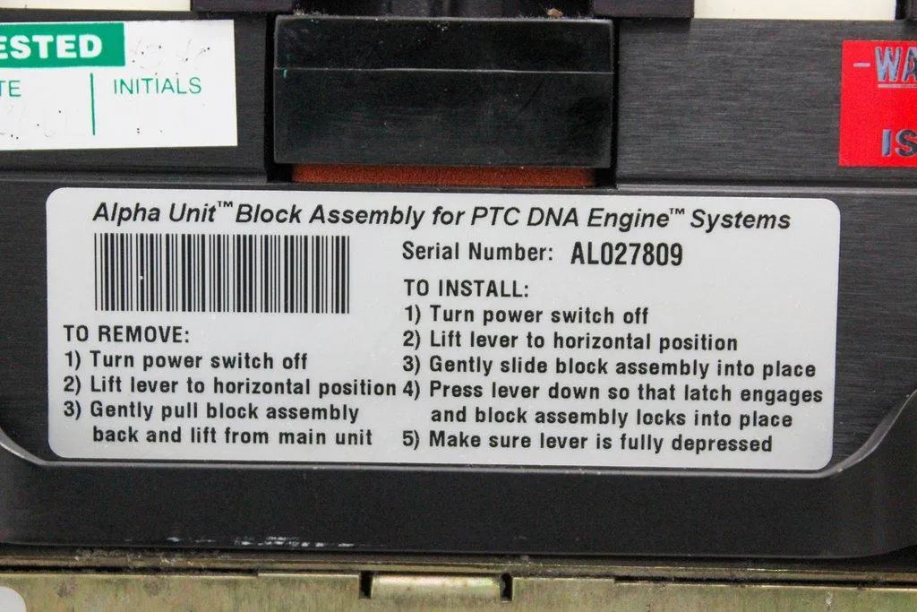 MJ Research PTC-200 Thermal Cycler PCR Module US-Made Very Good Condition