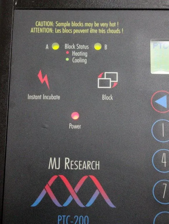 MJ Research PTC-200 Thermal Cycler PCR Module US-Made Very Good Condition