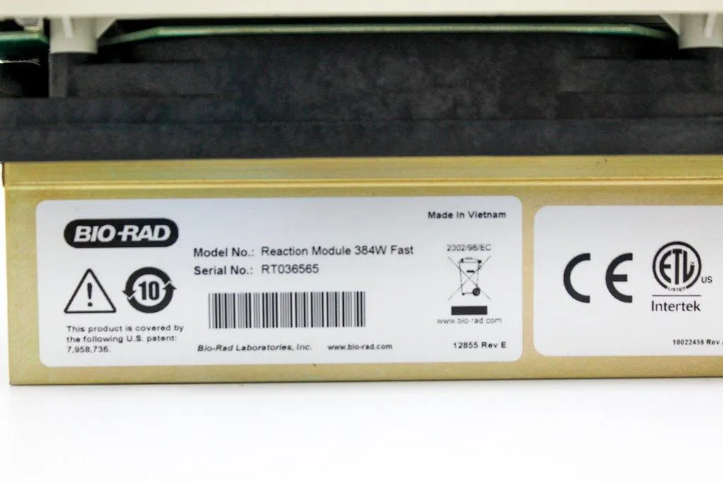Bio-Rad Reaction Module 384-Well Fast Molecular Biology PCR Thermal Cycler