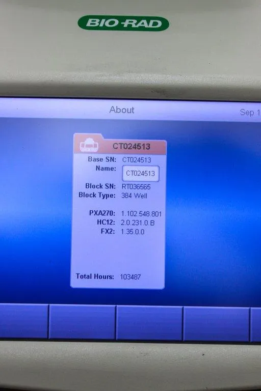 Bio-Rad Reaction Module 384-Well Fast Molecular Biology PCR Thermal Cycler