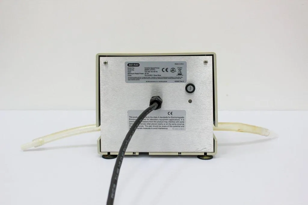 BIO-RAD Variable-Speed Pump 1703644 Pump Peristaltic 120V 50/60Hz Includes Cord