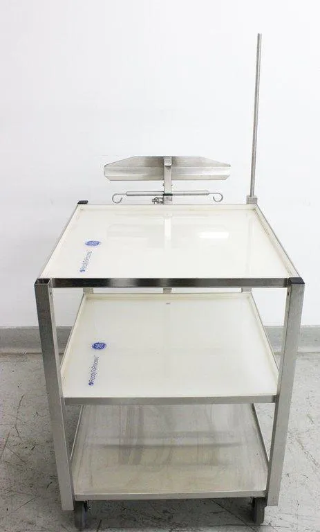 GE ReadyKart Mobile Processing Station Cart Stainless Steel Excellent Cond