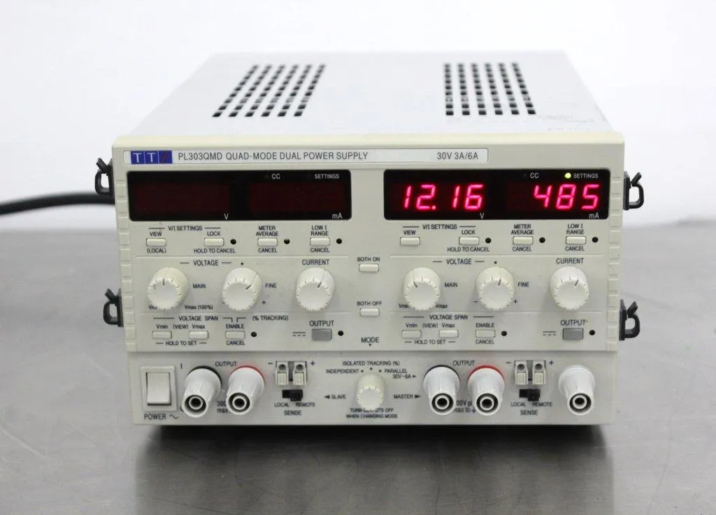 TTi PL303QMD Quad-Mode Dual Power Supply