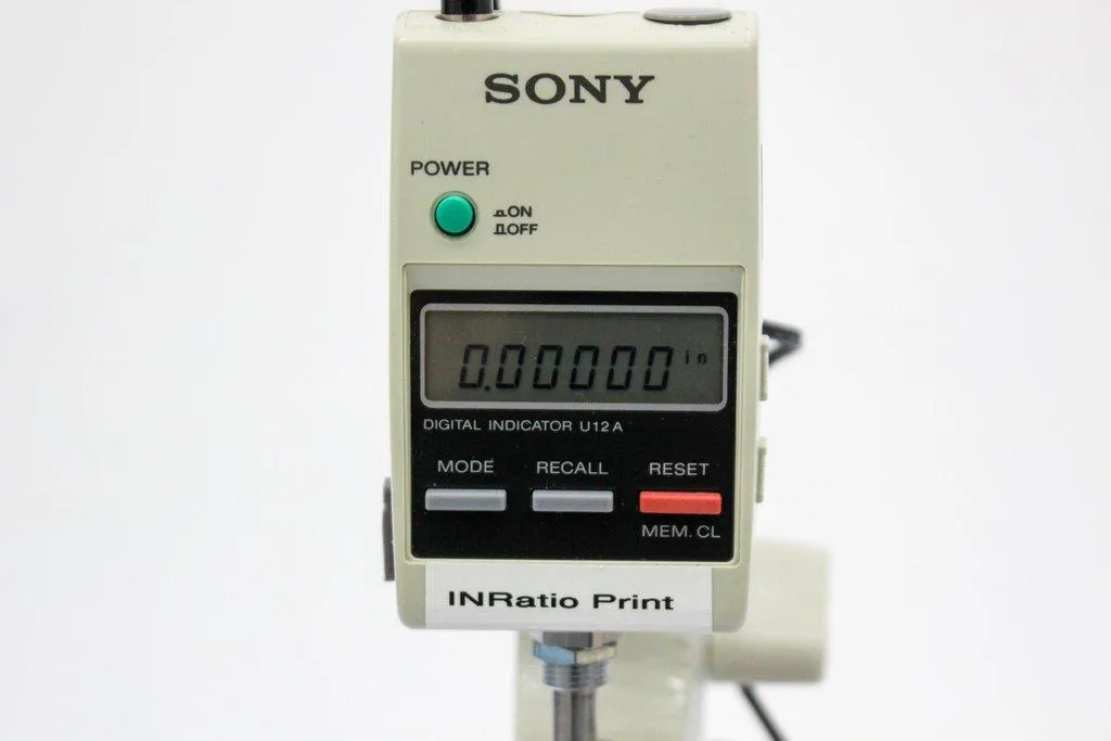 Magnescale/ Sony Gauge Stand DZ521 with Digital Indicator U12A-F