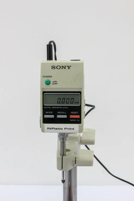 Magnescale/ Sony Gauge Stand DZ521 with Digital Indicator U12A-F