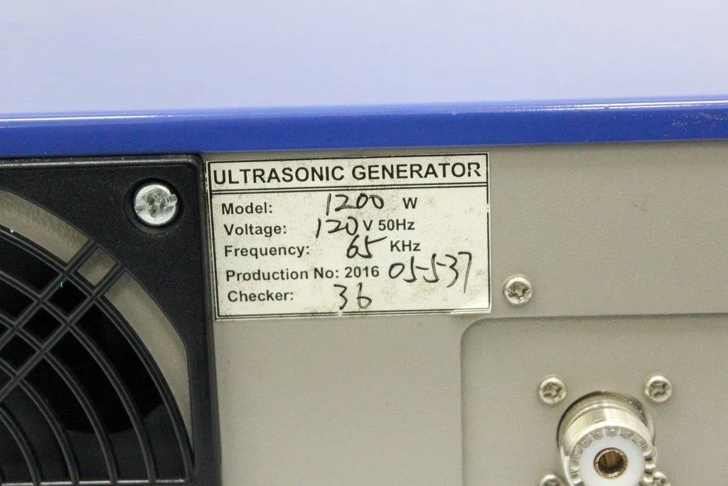 Ultrasonic Generator 1200W Automatic Frequency Adjustment Digital - Accessory
