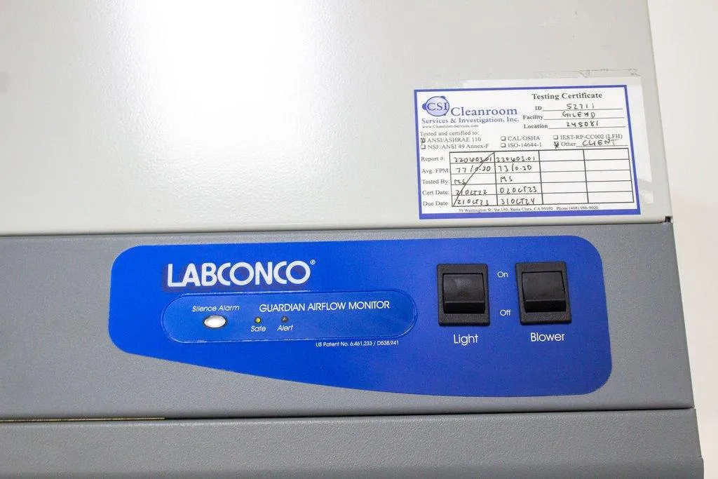 Labconco 3' XPert Filtered Balance System with Guardian Airflow Monitor
