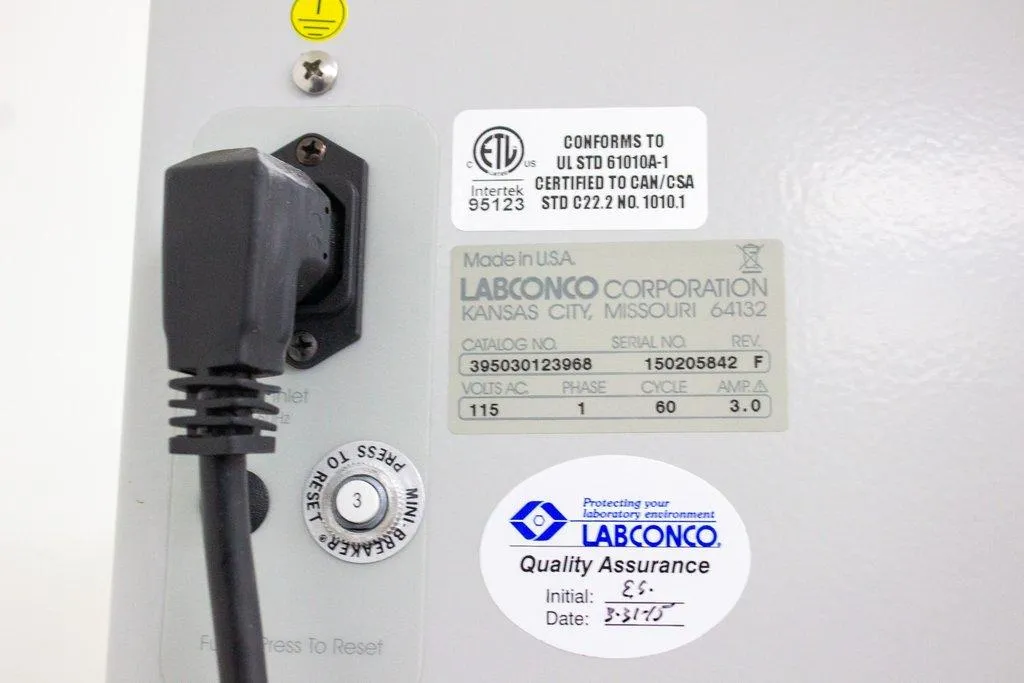 Labconco 3' XPert Filtered Balance System with Guardian Airflow Monitor