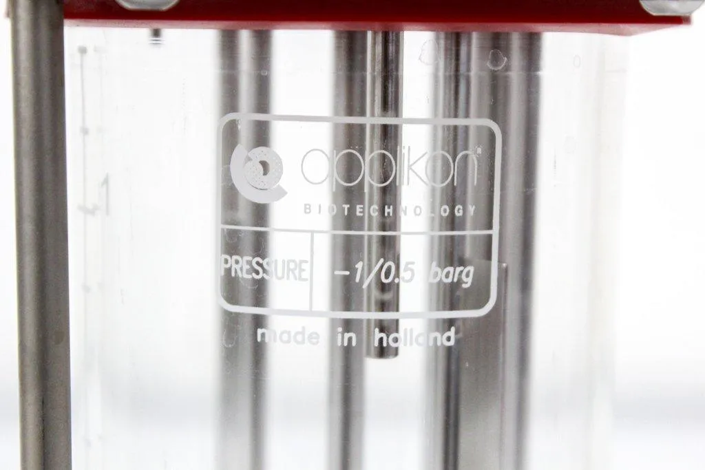 Applikon -1/0.5 barg Bioreactor Glass Vessel 1.5L Cell Culture