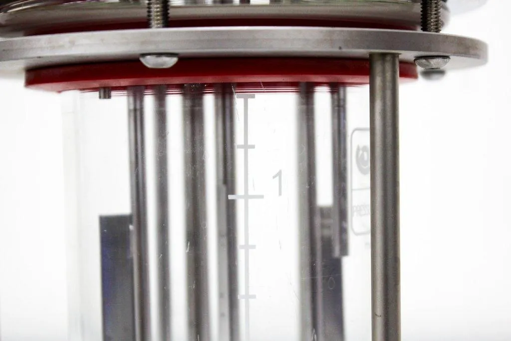 Applikon -1/0.5 barg Bioreactor Glass Vessel 1.5L Cell Culture