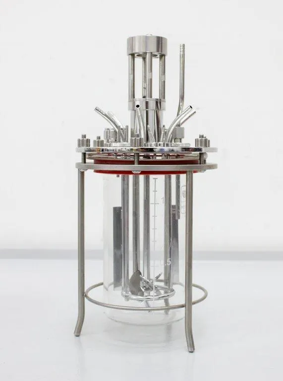 Applikon Bioreactor Model -1/0.5 barg 1.5L Glass Vessel Excellent