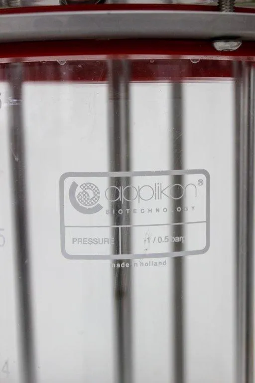 Applikon Bioreactor Glass Vessel 6L Excellent Condition Low Pressure 0.5barg