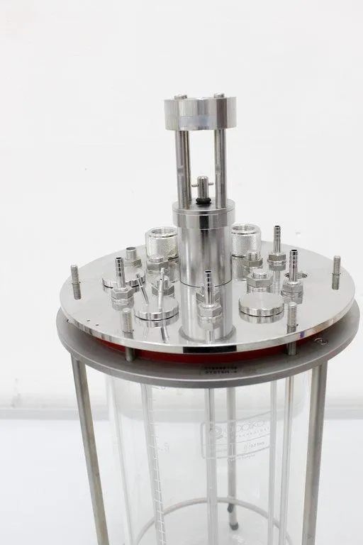 Applikon Bioreactor Glass Vessel 6L Excellent Condition Low Pressure 0.5barg