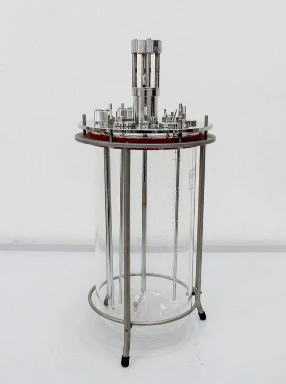Applikon Bioreactor Glass Vessel 6L Excellent Condition Low Pressure 0.5barg