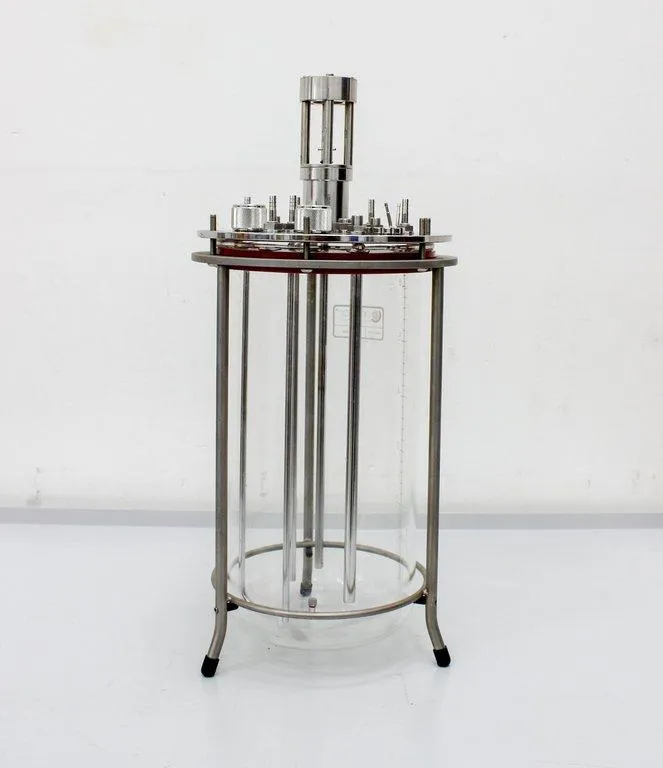 Applikon Bioreactor Glass Vessel 6L Excellent Condition Low Pressure 0.5barg