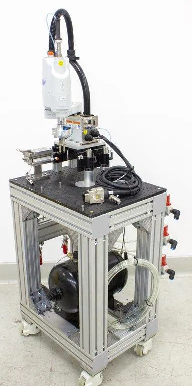 Epson G3-351S Scara Robot on Custom Cart - Compact, Powerful, and Cost-Effective
