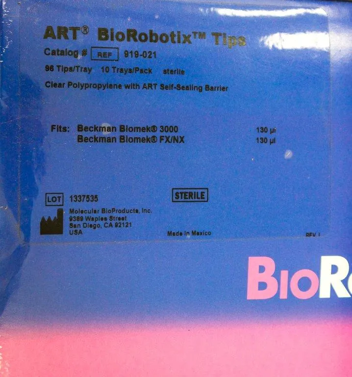 Molecular BioProducts 919-021 Art BioRobotix Tips 130ul