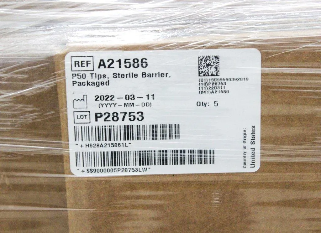 Beckman Coulter A21586 P50 Tips, Sterile Barrier Packaged Consumable
