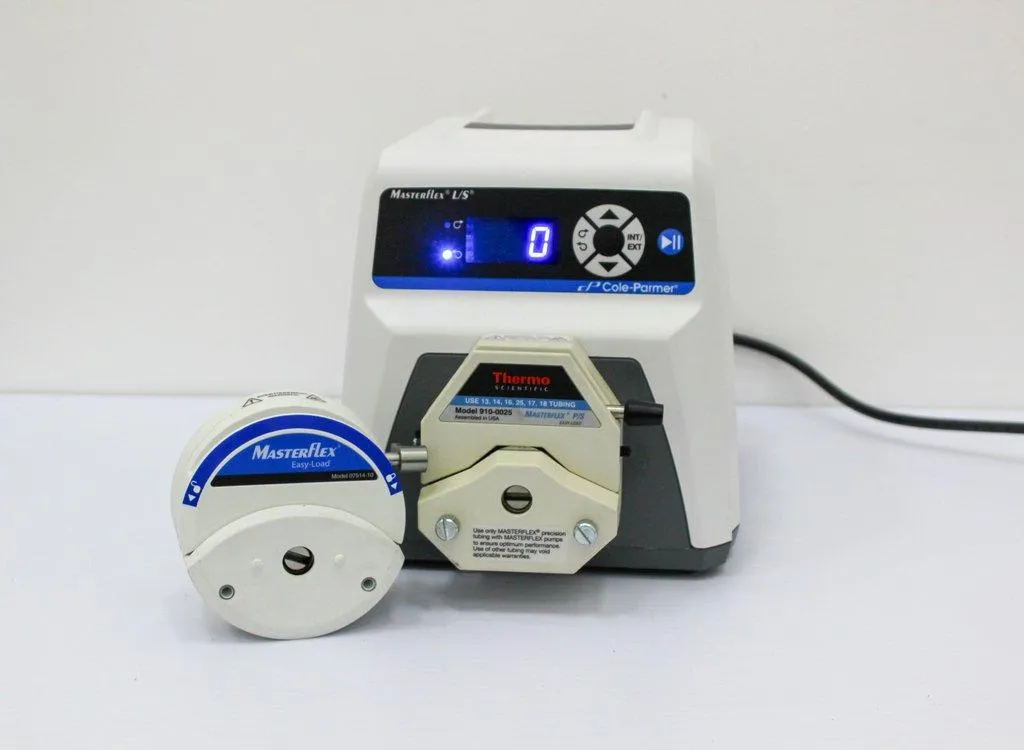 Cole Parmer MasterFlex L/S Model: 900-2200 with MasterFlex easy Load 07514-10 Peristaltic Pump