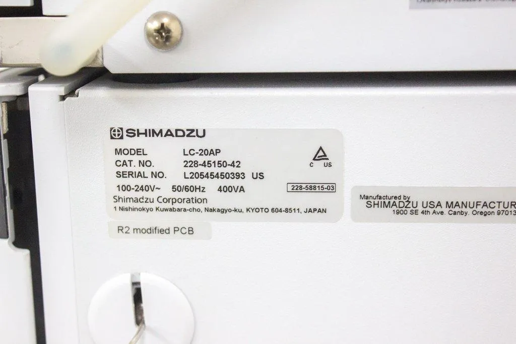 Shimadzu Prominence Preparative HPLC