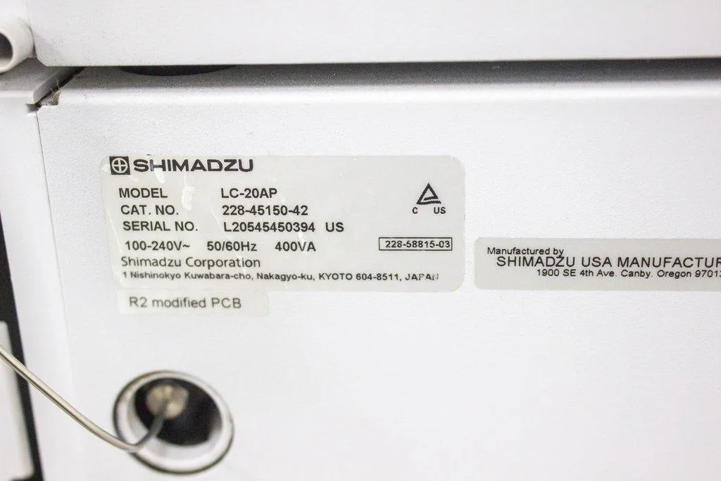 Shimadzu Prominence Preparative HPLC