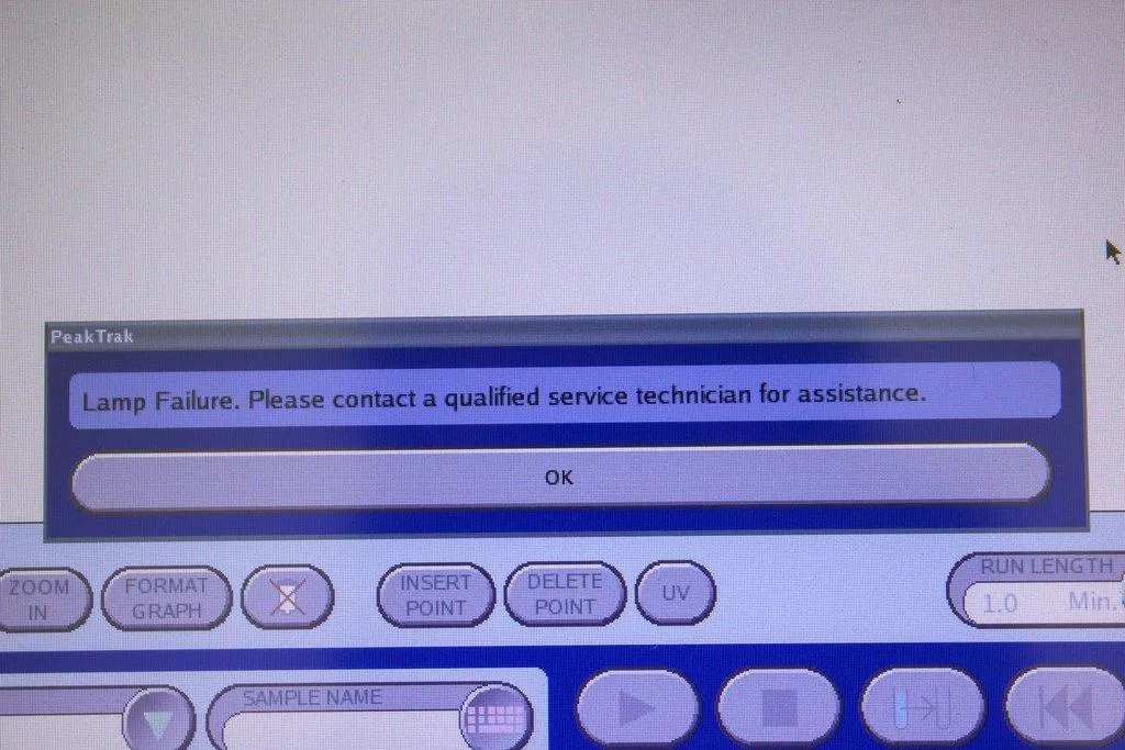 Teledyne RF+UV ISCO CombiFlash RF Flash Chemistry Analyzer Needs Repair