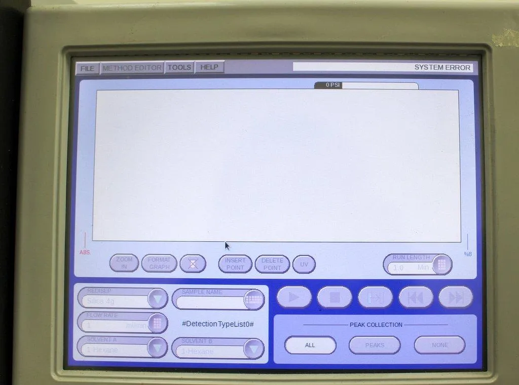 Teledyne RF+UV ISCO CombiFlash RF Flash Chemistry Analyzer Needs Repair