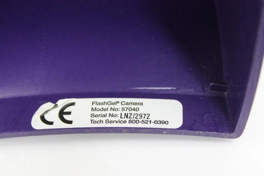 Lonza 57068 Flash Gel & Camera 57040 Electrophoresis System