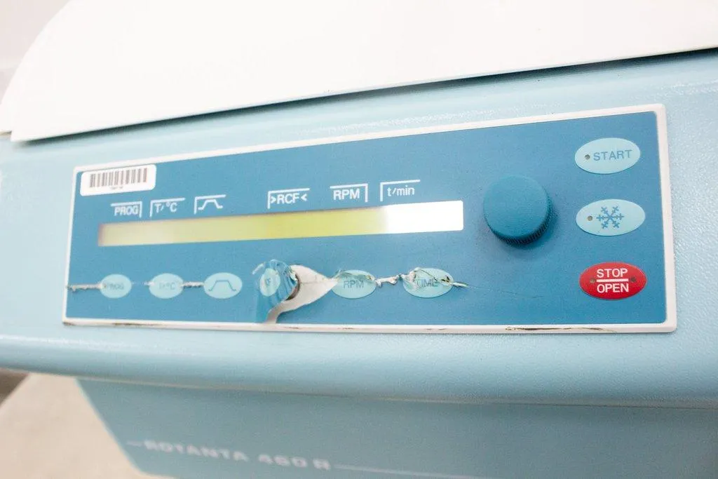 Hettich Rotanta 460 R Floor Centrifuge Biotech Repair Unit 5660-01 AS-IS