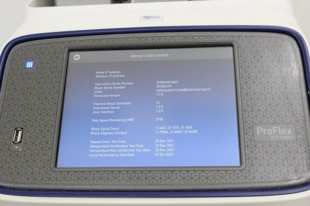 ABI ProFlex PCR Thermal Cycler 100-240V Fast Reaction VeriFlex 6 Zones