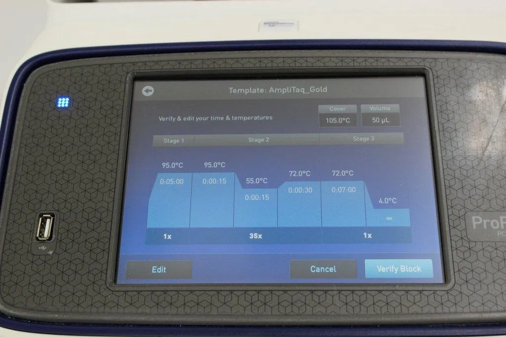 ABI ProFlex PCR Thermal Cycler 100-240V Fast Reaction VeriFlex 6 Zones
