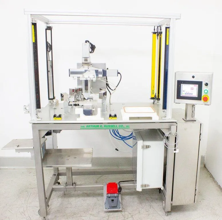 AGR Custom Automated Assembly Machine with PLC & Robo Cylinder