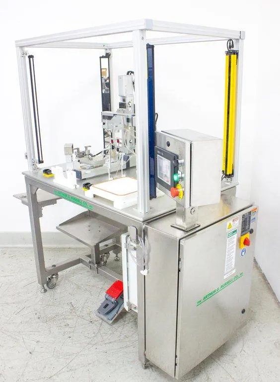 AGR Custom Automated Assembly Machine with PLC & Robo Cylinder